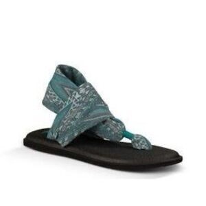 ✨Sanuk Yoga Sling Ella Prints Sz 11 Sandals - Women's✨